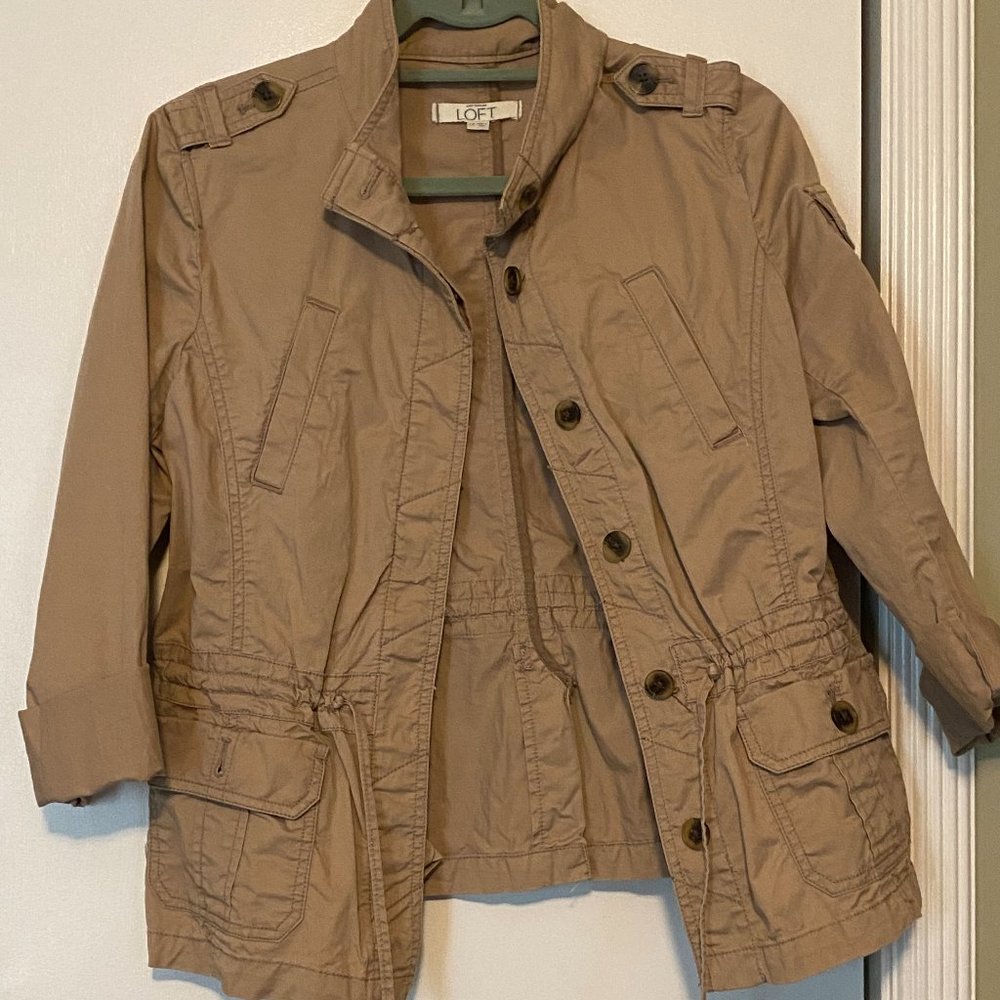 Loft Khaki Jacket